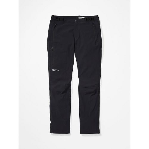 Marmot Portal Pants - Mens Softshell Pants Black CA7683041 Canada